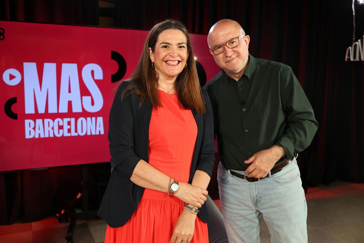 Patricia Ripoll con Sergi Mas.